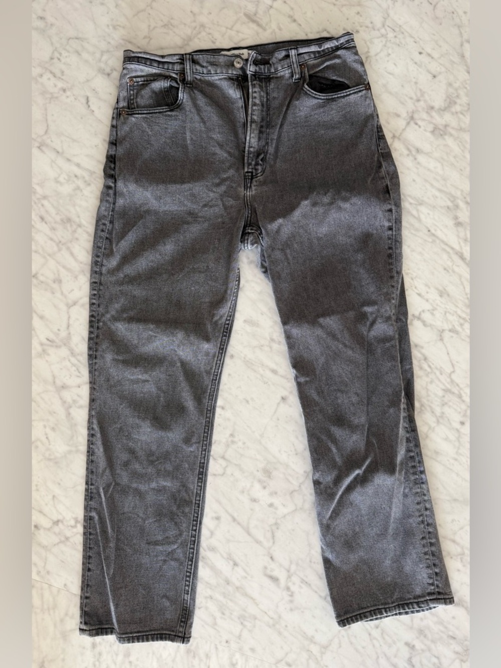 Abercrombie High-Rise Gray Women's Jeans